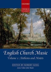 English Church Music, Vol. 1 SATB Singer's Edition cover